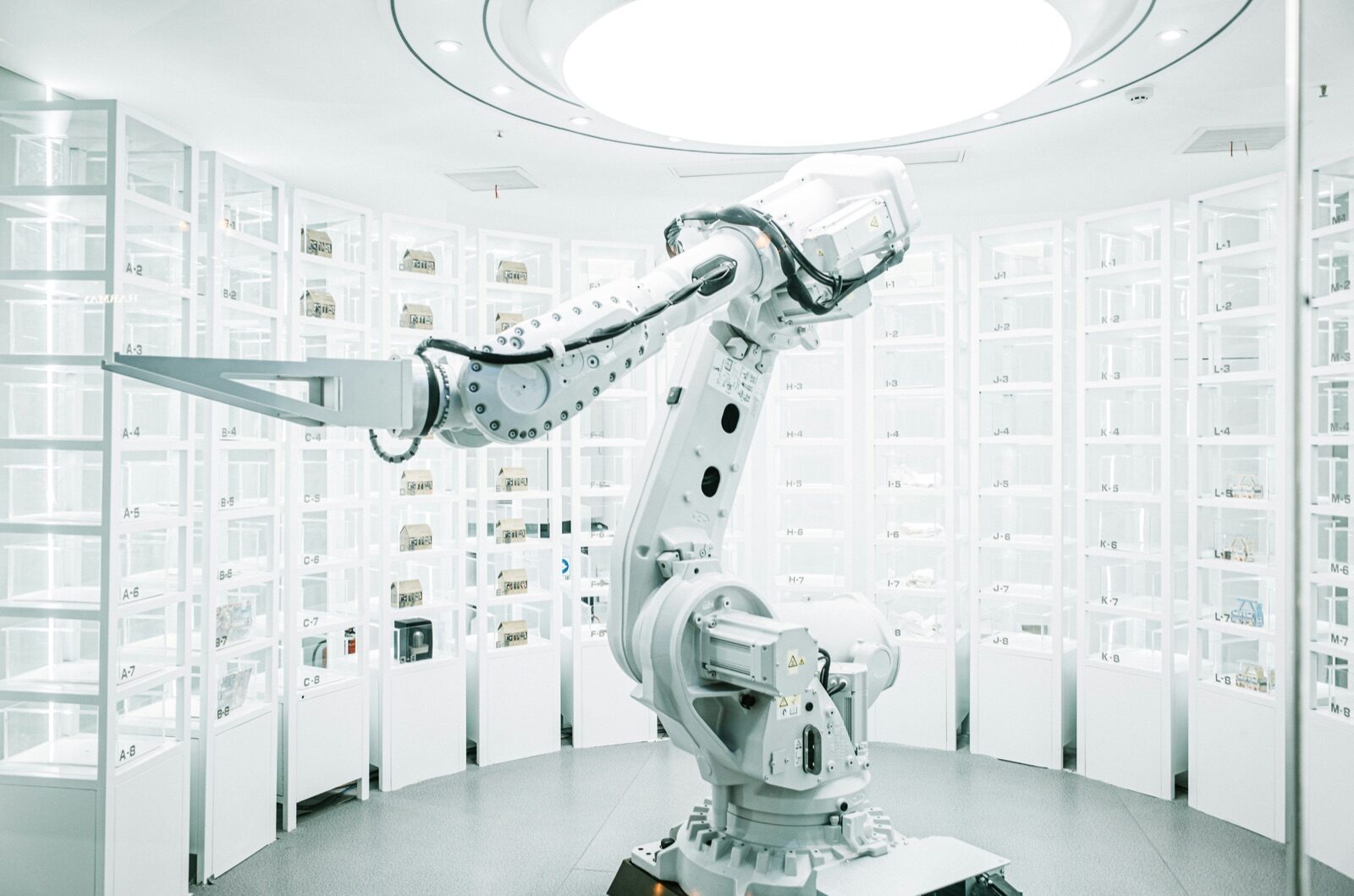 Industrial robot precision assembly for Incure LGT-Series™ lightguide terminator recessed and cavity bonding