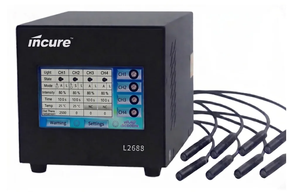 Incure L2688 eight-head UV LED spot curing system